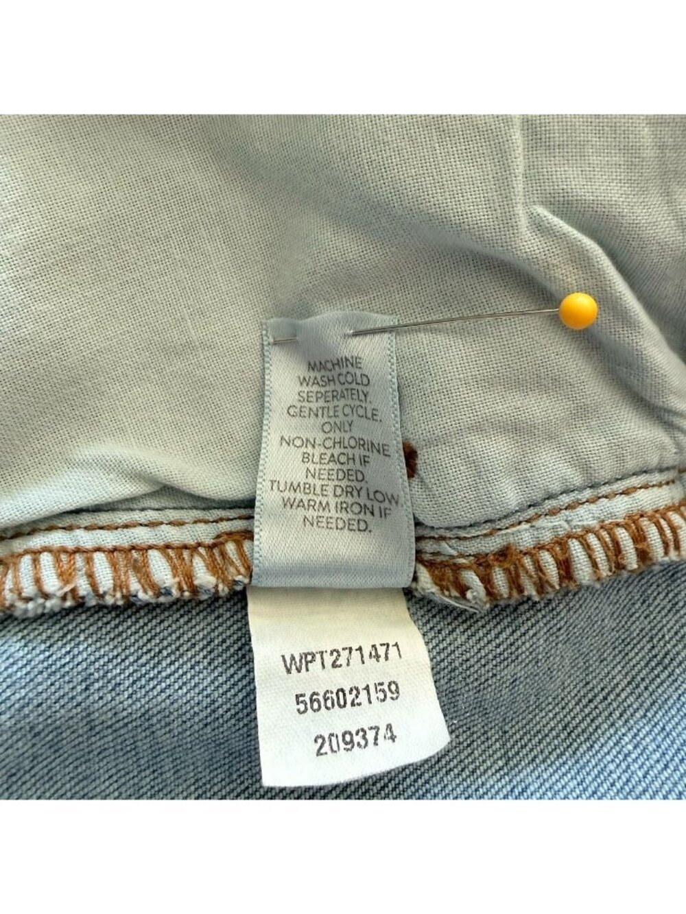 J Jill Womens Denim Jeans Size 18 Trouser Full Leg Elastic Waist High Rise 31" - Picture 9 of 14